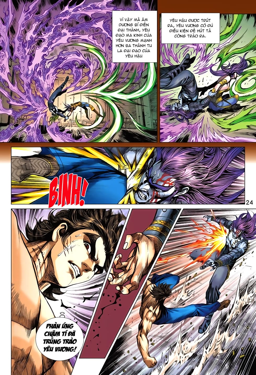 Truyện Tranh Tân Tác Long Hổ Môn trang 4