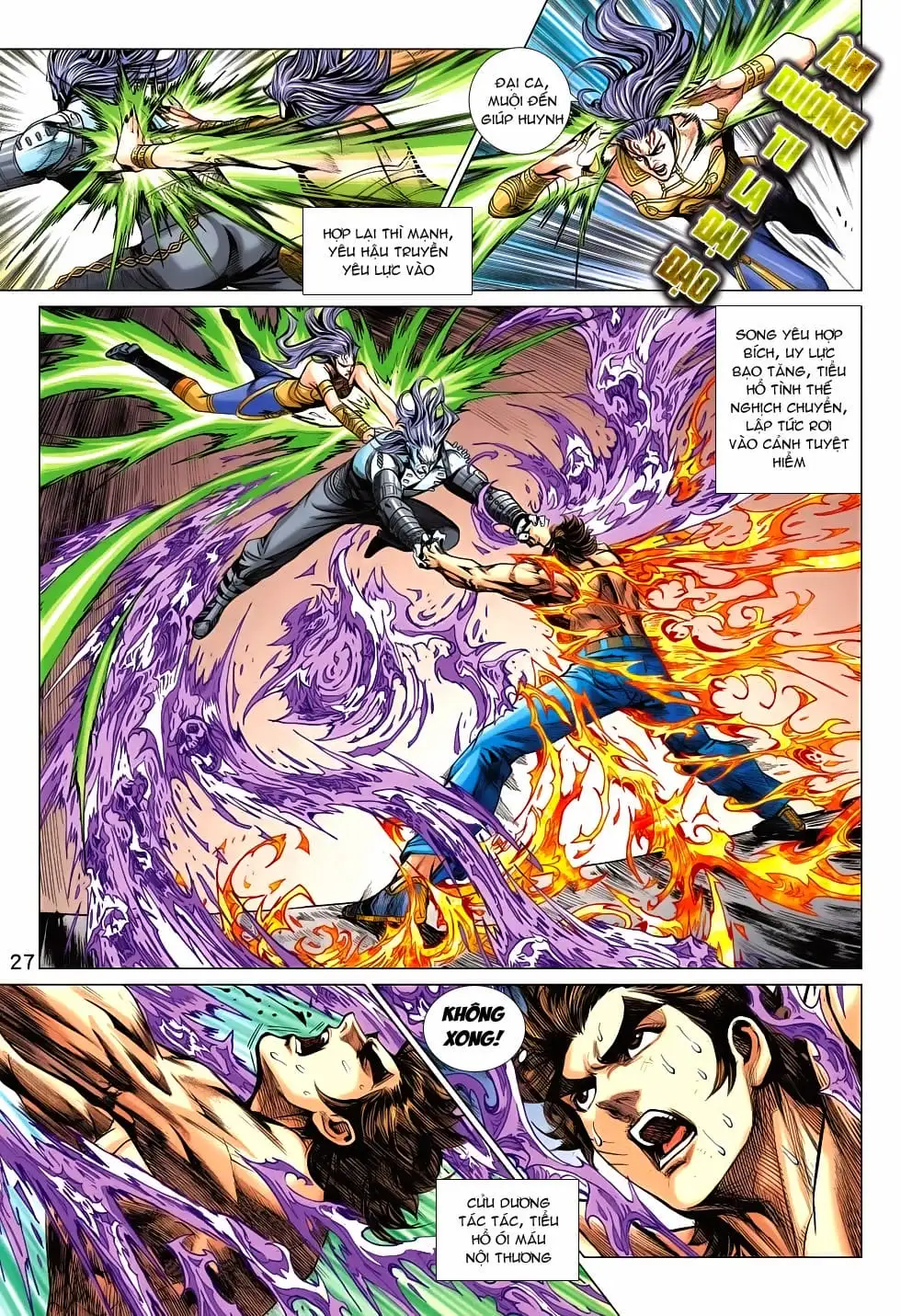 Truyện Tranh Tân Tác Long Hổ Môn trang 4