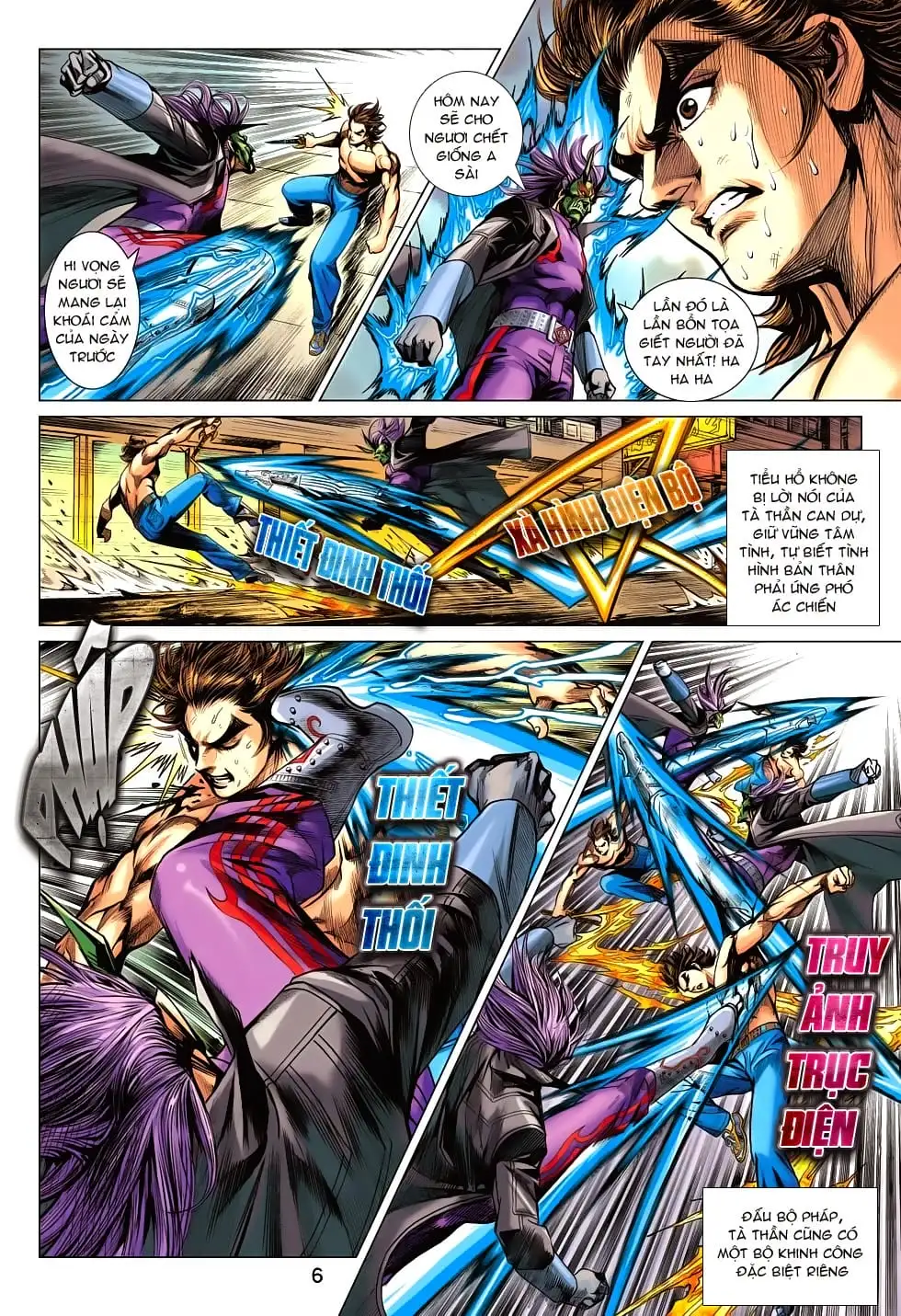 Truyện Tranh Tân Tác Long Hổ Môn trang 4