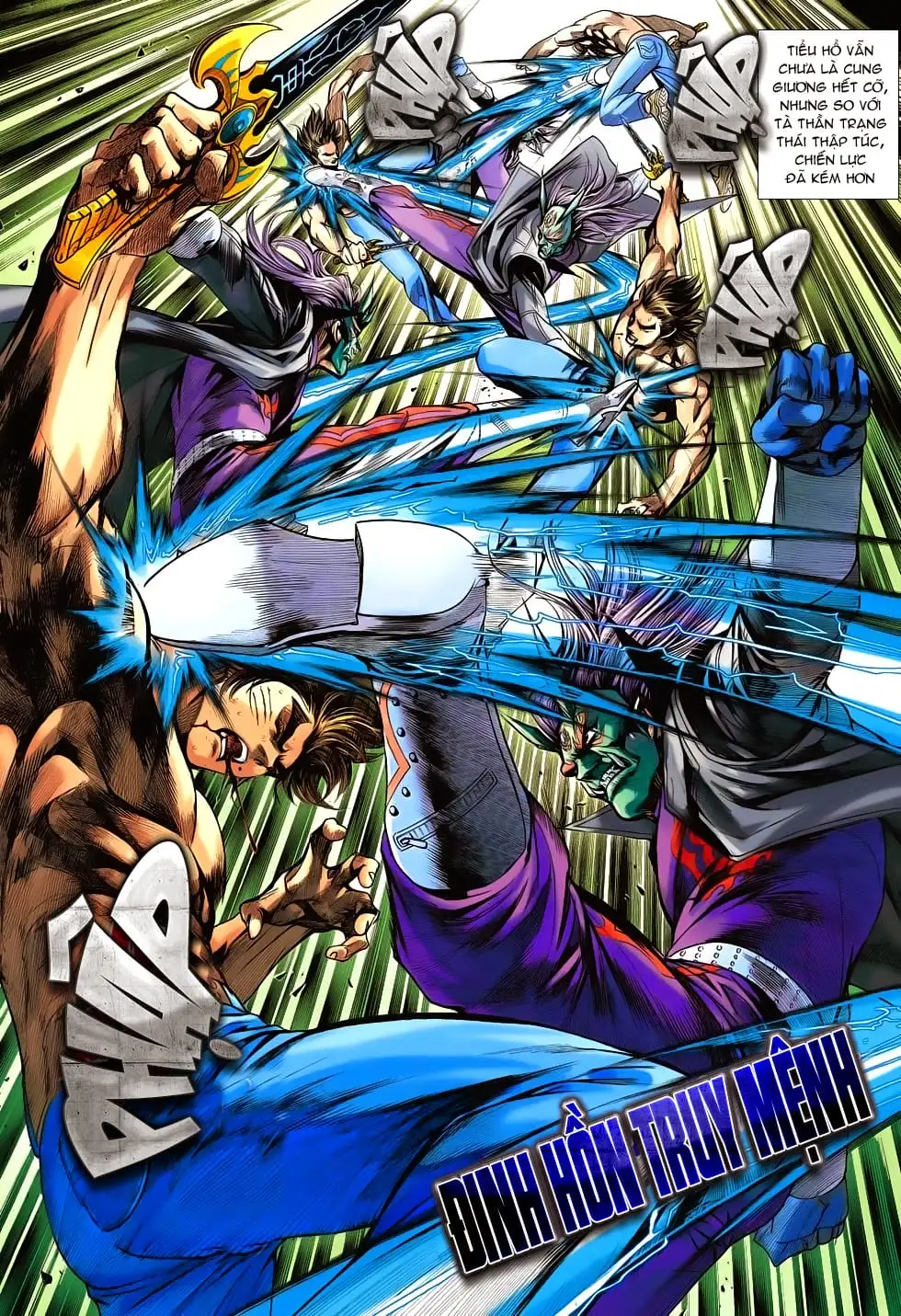 Truyện Tranh Tân Tác Long Hổ Môn trang 4