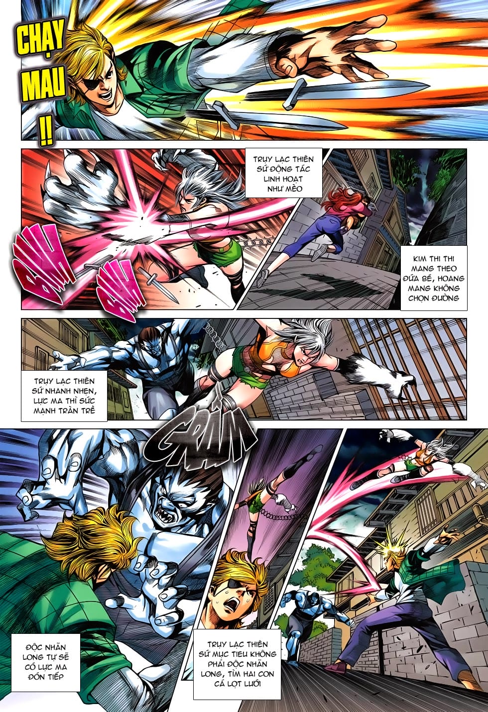 Truyện Tranh Tân Tác Long Hổ Môn trang 4