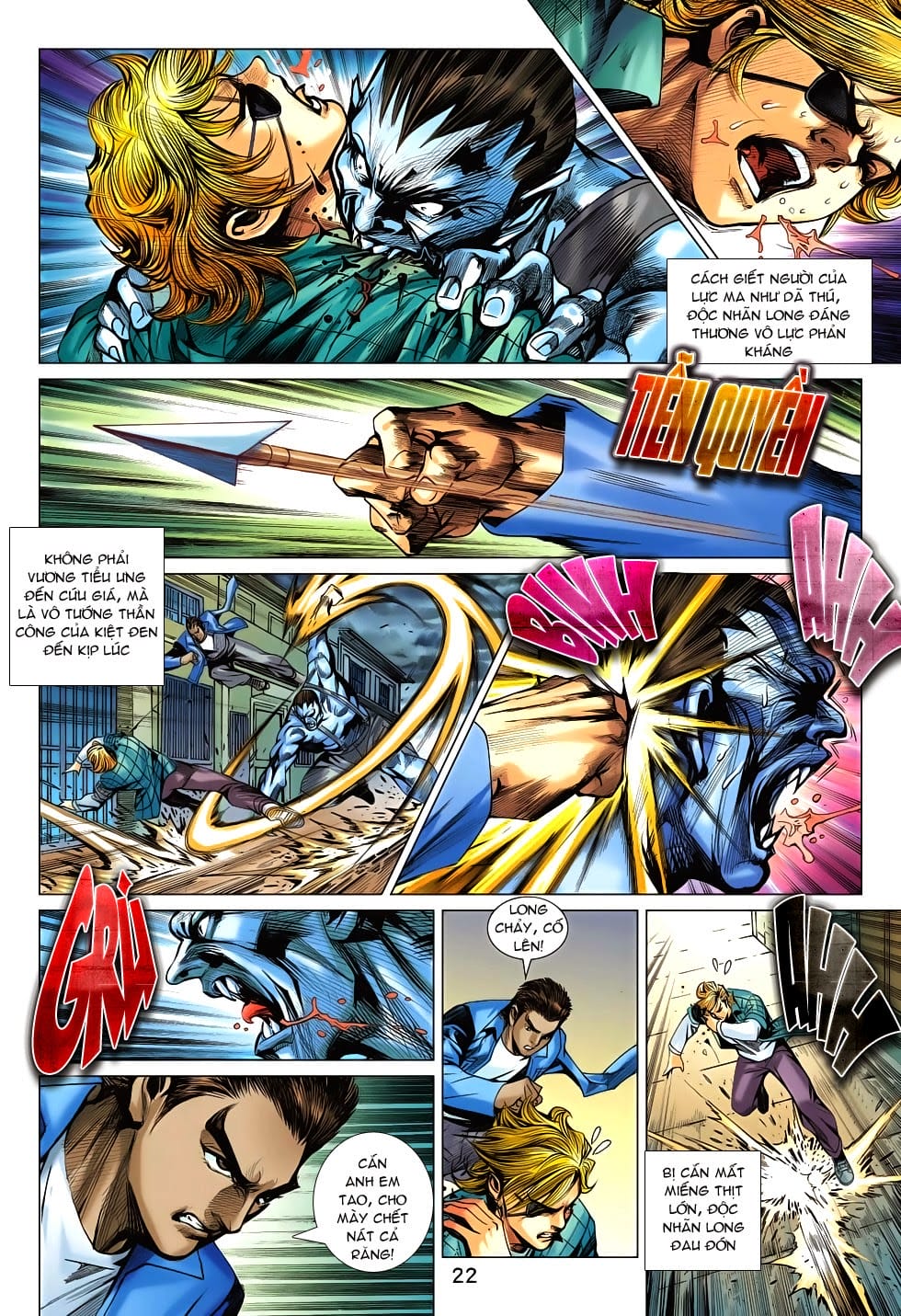 Truyện Tranh Tân Tác Long Hổ Môn trang 4