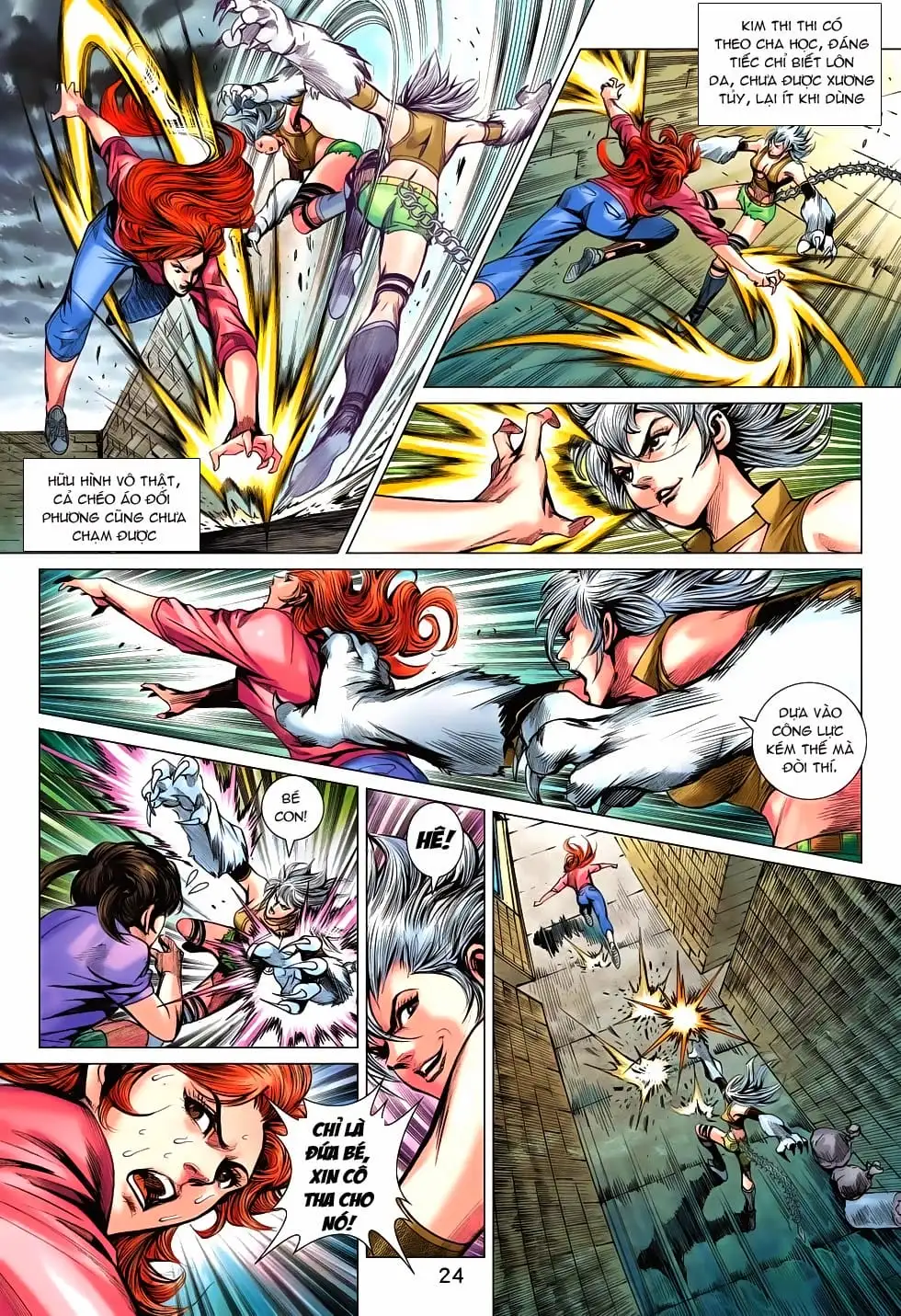 Truyện Tranh Tân Tác Long Hổ Môn trang 4