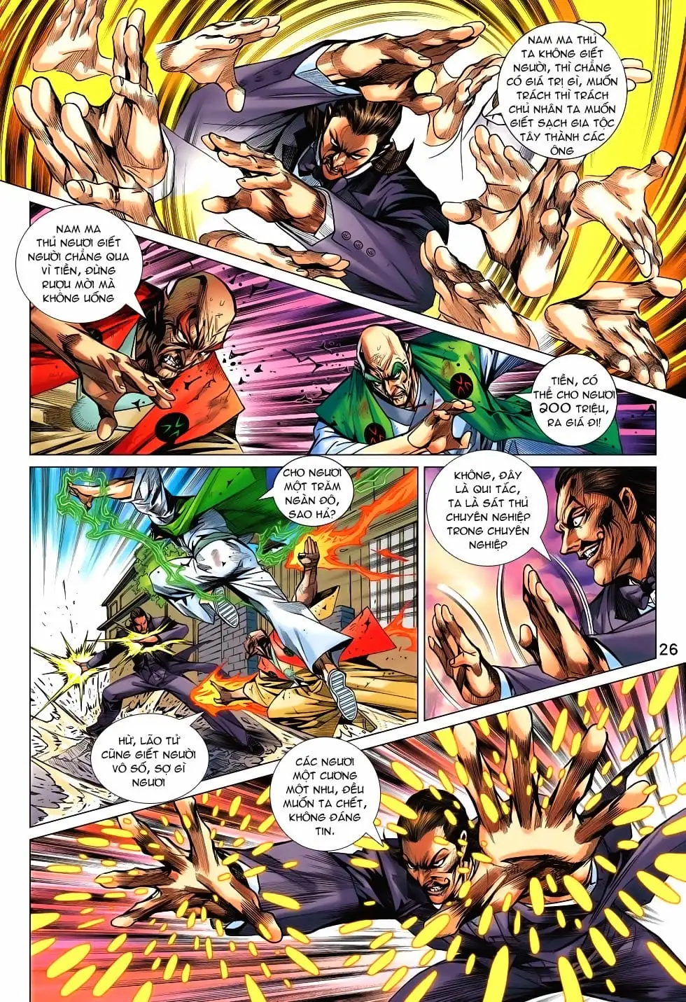 Truyện Tranh Tân Tác Long Hổ Môn trang 4