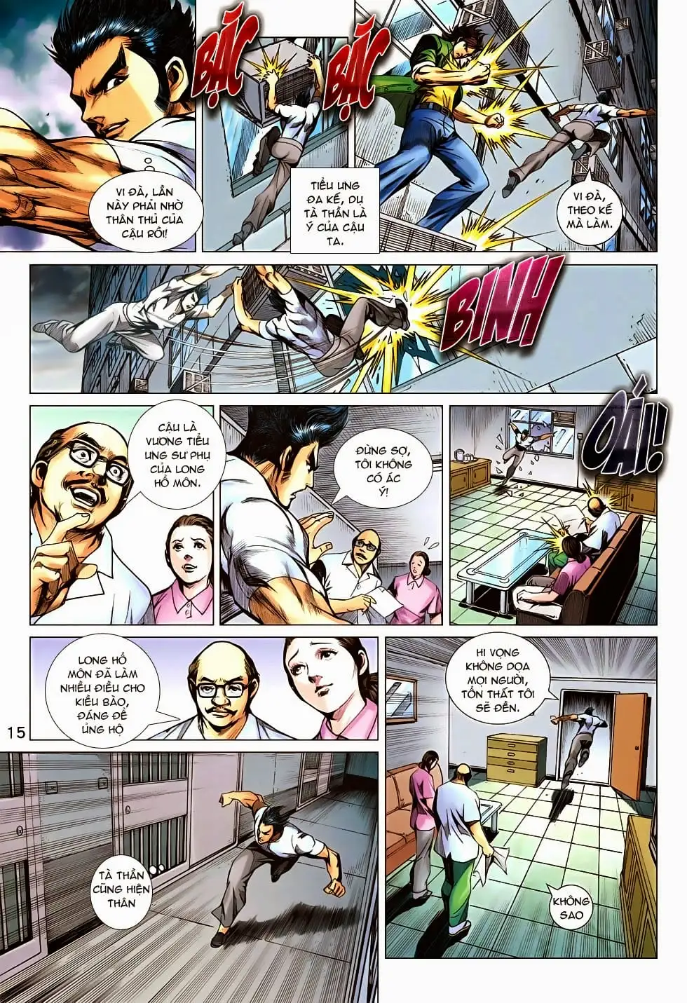 Truyện Tranh Tân Tác Long Hổ Môn trang 4