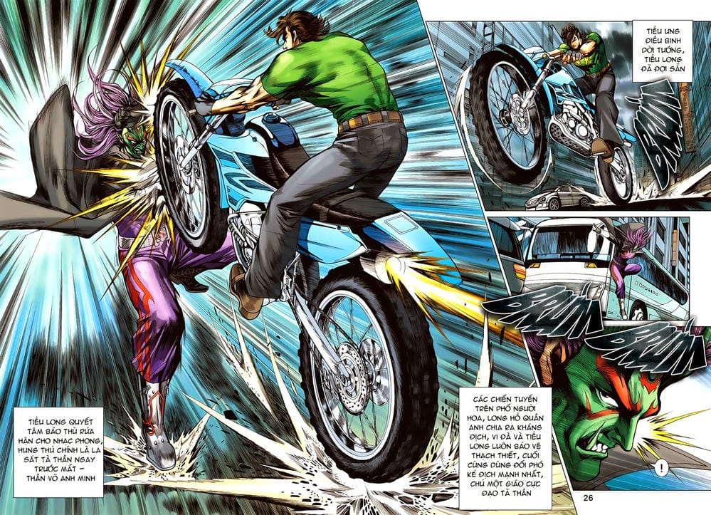 Truyện Tranh Tân Tác Long Hổ Môn trang 4