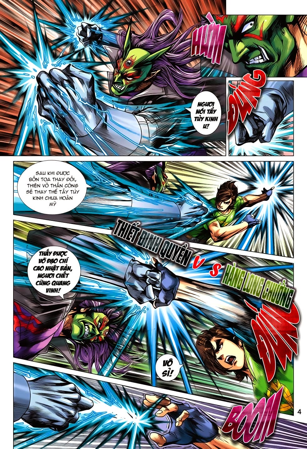 Truyện Tranh Tân Tác Long Hổ Môn trang 4