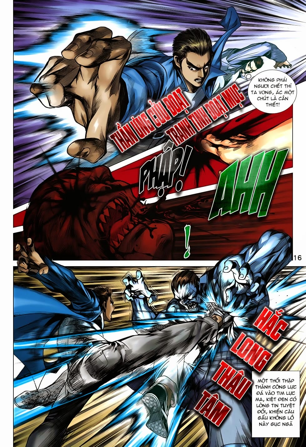 Truyện Tranh Tân Tác Long Hổ Môn trang 4