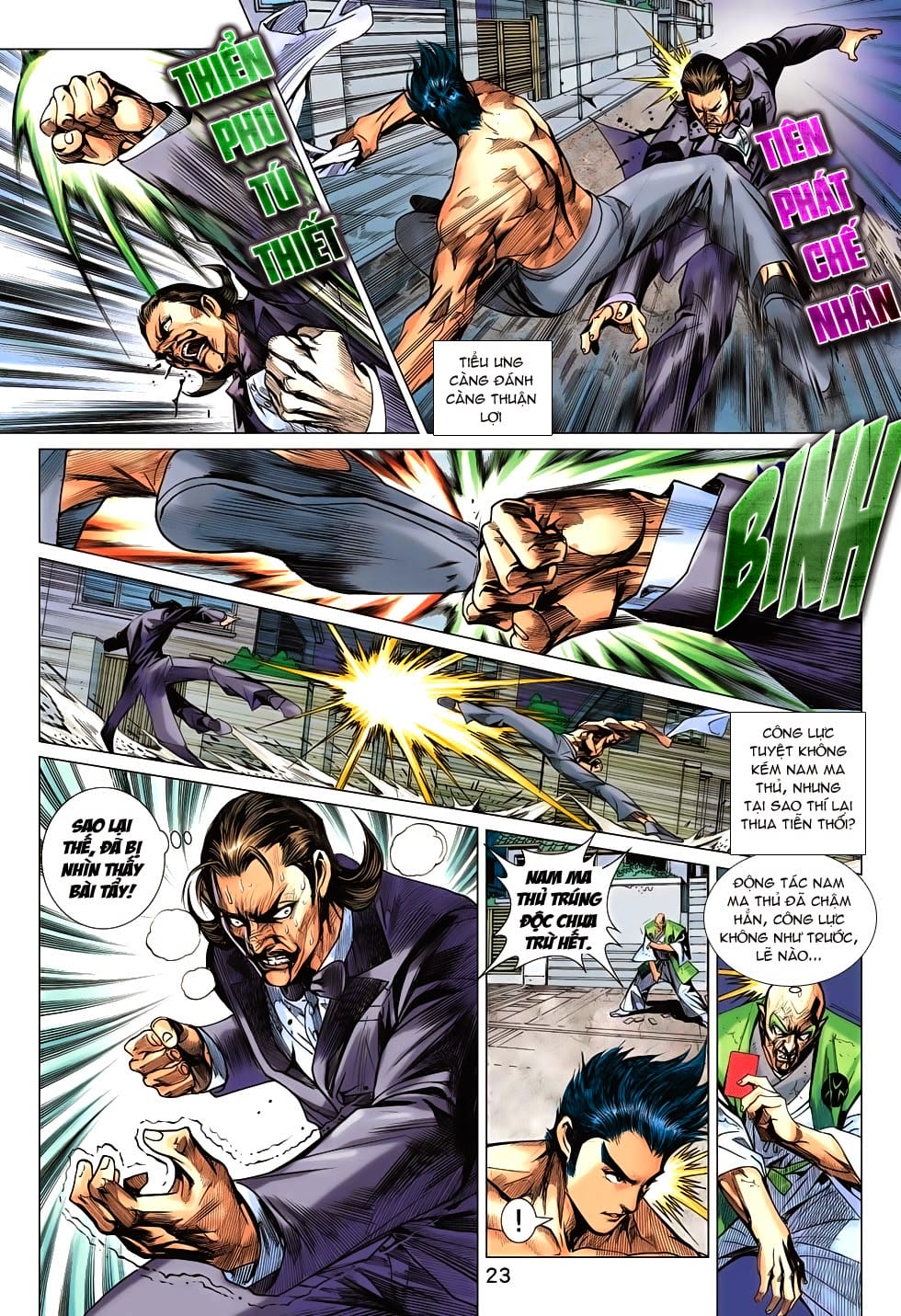 Truyện Tranh Tân Tác Long Hổ Môn trang 4