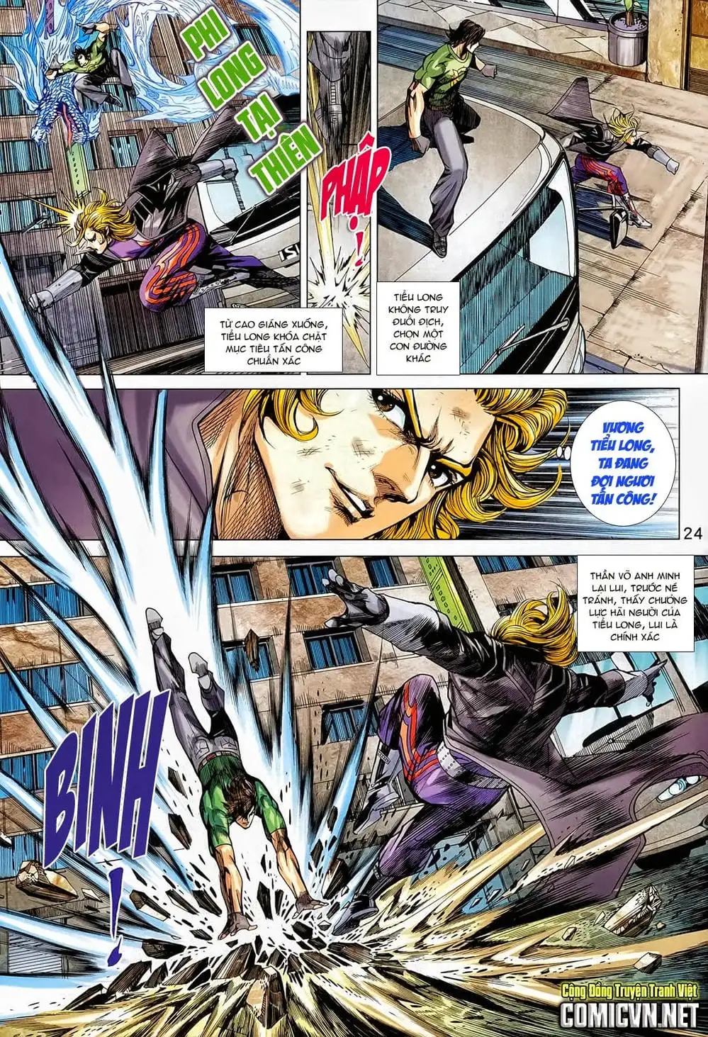 Truyện Tranh Tân Tác Long Hổ Môn trang 4