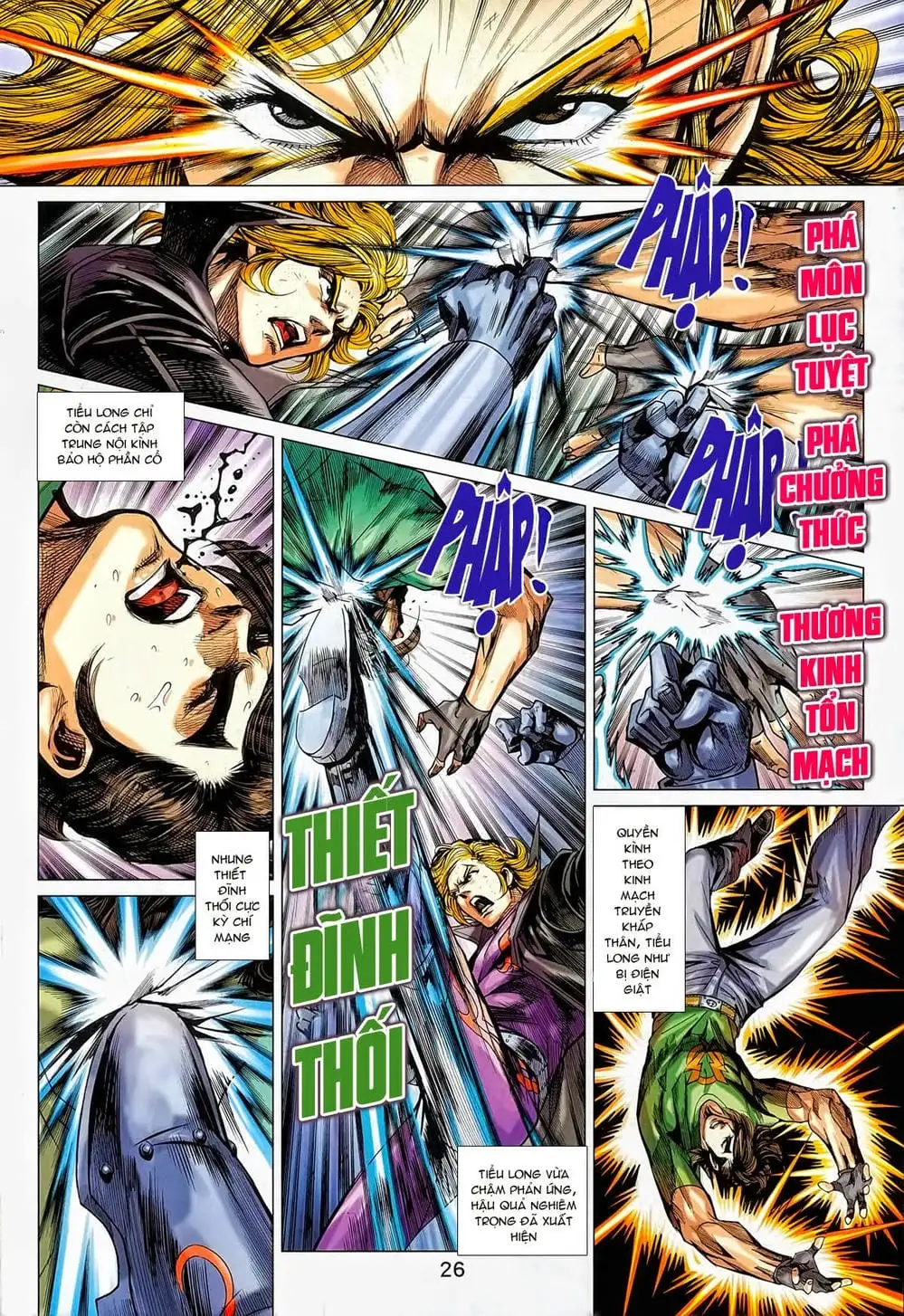 Truyện Tranh Tân Tác Long Hổ Môn trang 4