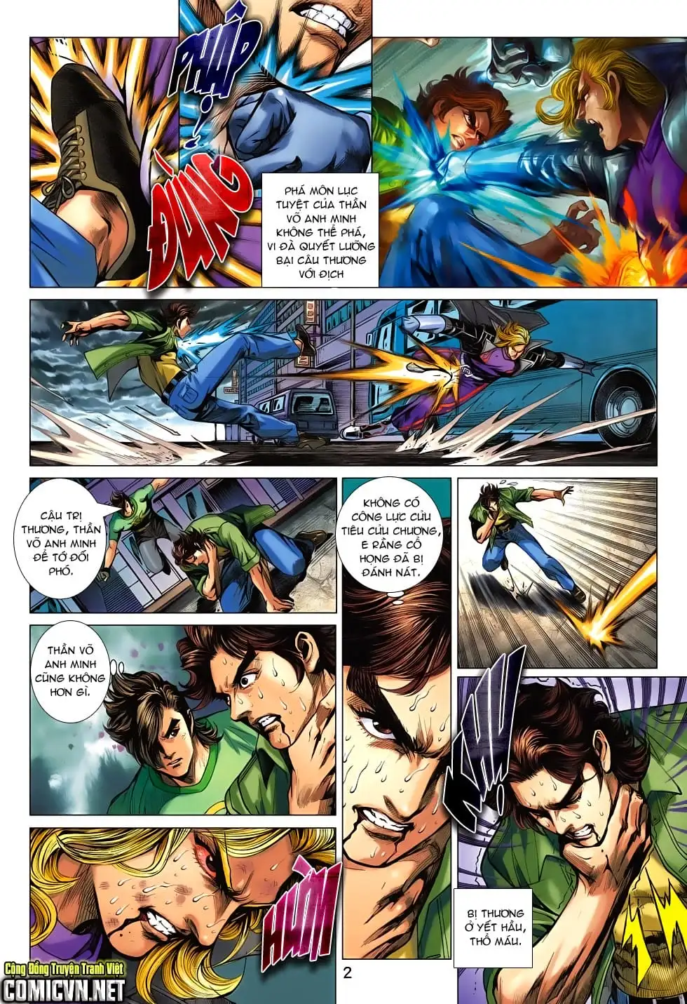 Truyện Tranh Tân Tác Long Hổ Môn trang 4