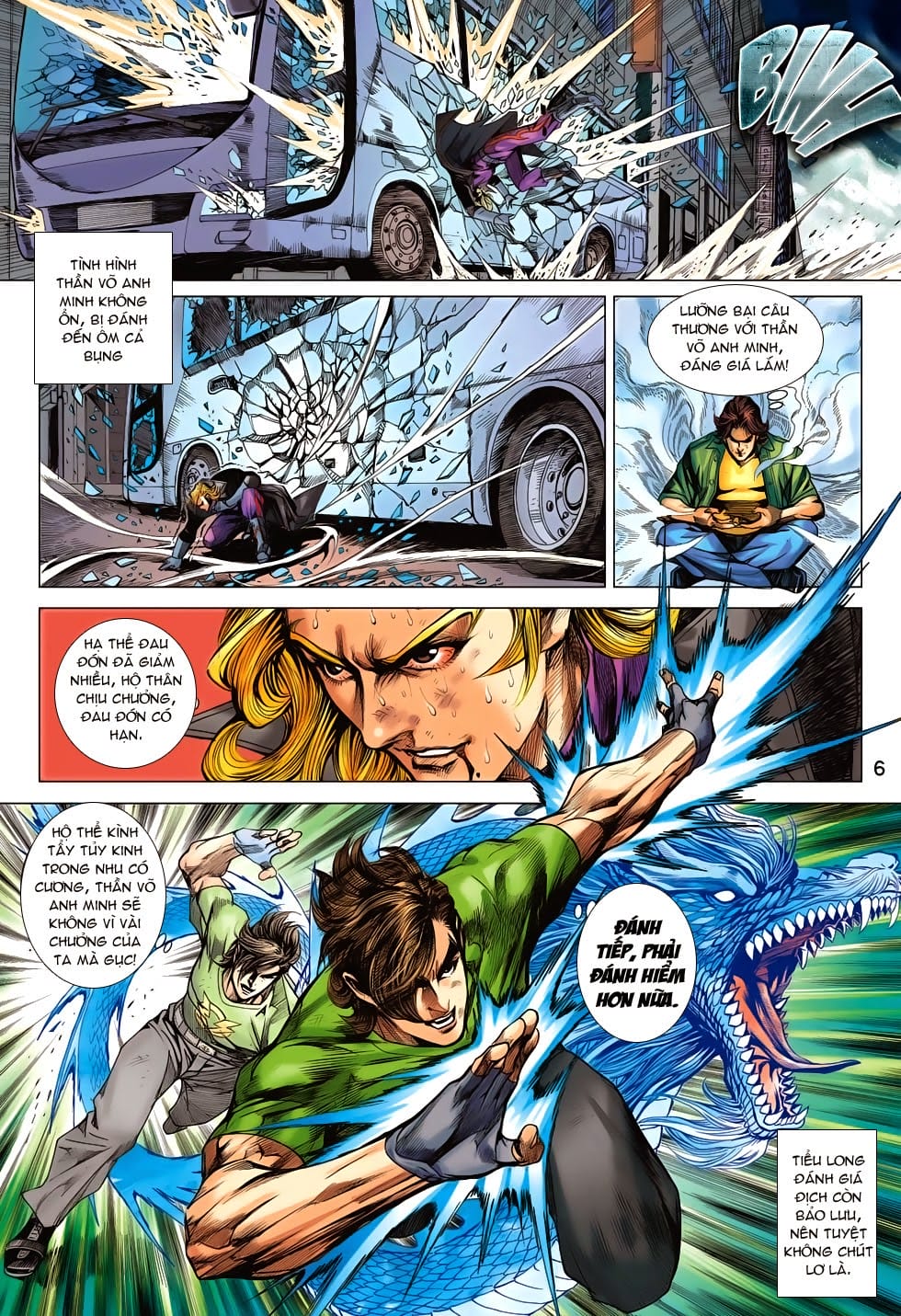 Truyện Tranh Tân Tác Long Hổ Môn trang 4