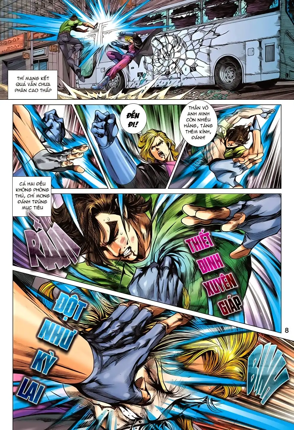 Truyện Tranh Tân Tác Long Hổ Môn trang 4