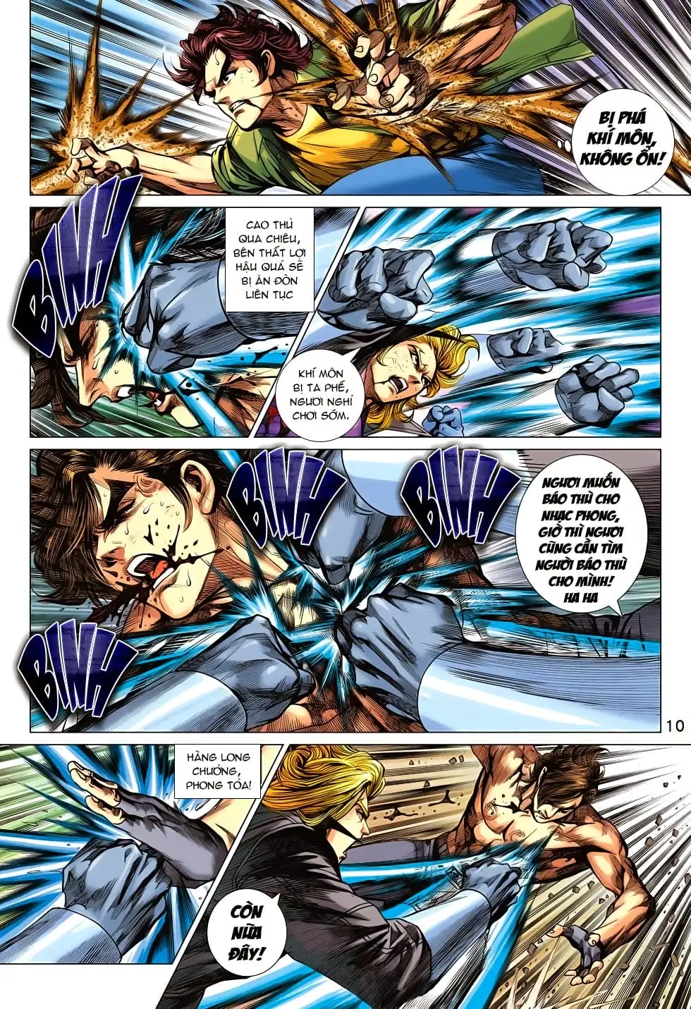 Truyện Tranh Tân Tác Long Hổ Môn trang 4