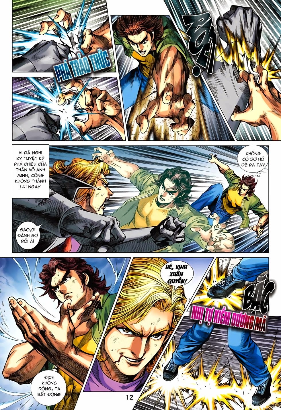 Truyện Tranh Tân Tác Long Hổ Môn trang 4
