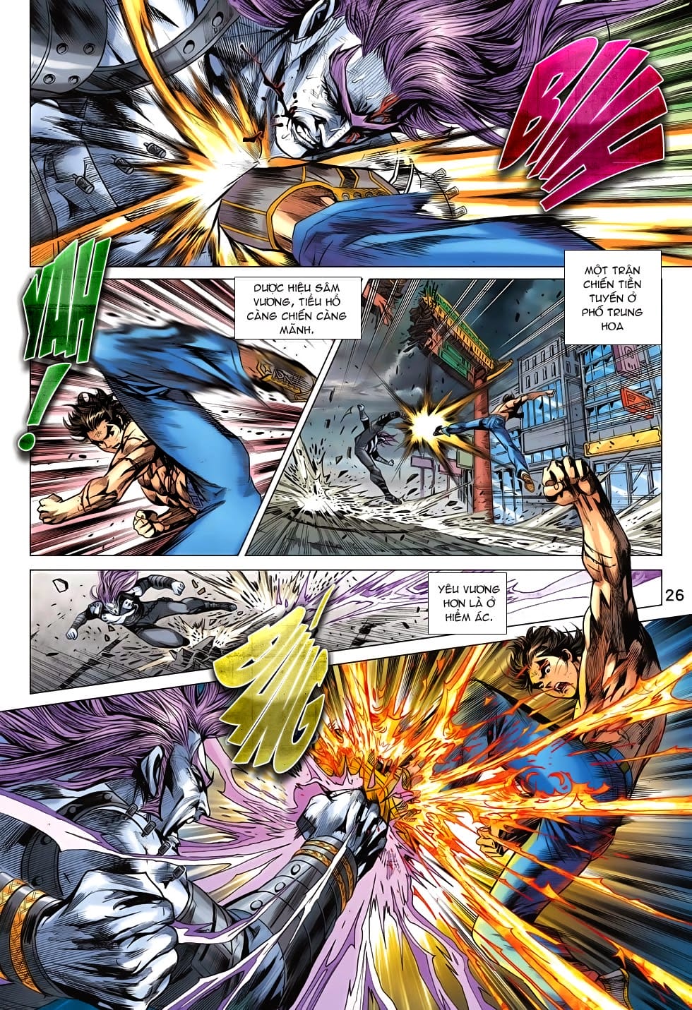 Truyện Tranh Tân Tác Long Hổ Môn trang 4