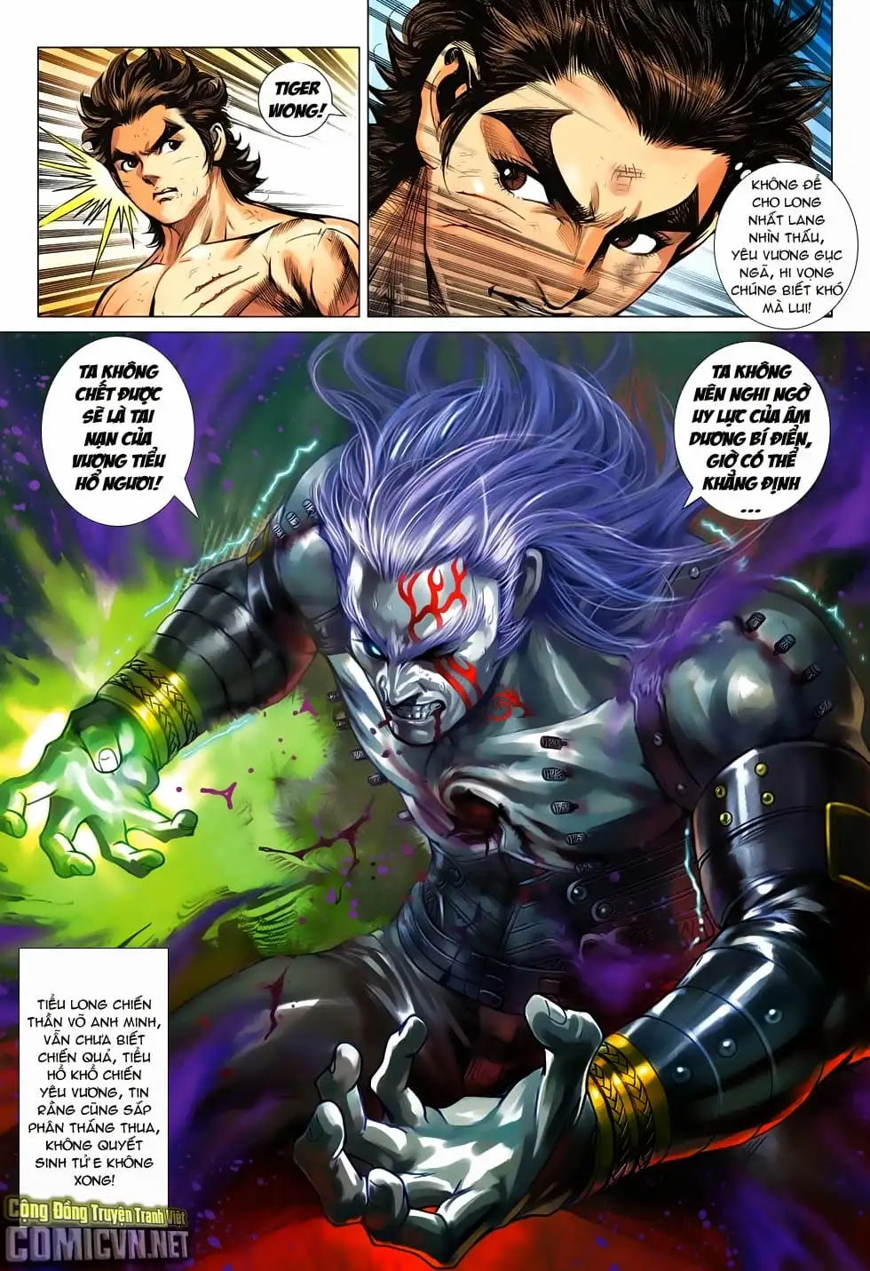 Truyện Tranh Tân Tác Long Hổ Môn trang 4
