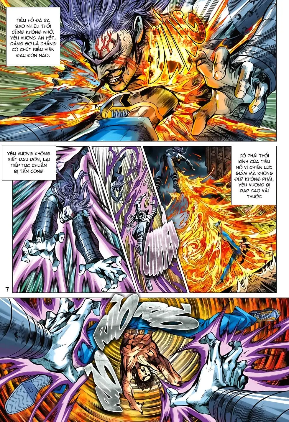 Truyện Tranh Tân Tác Long Hổ Môn trang 4