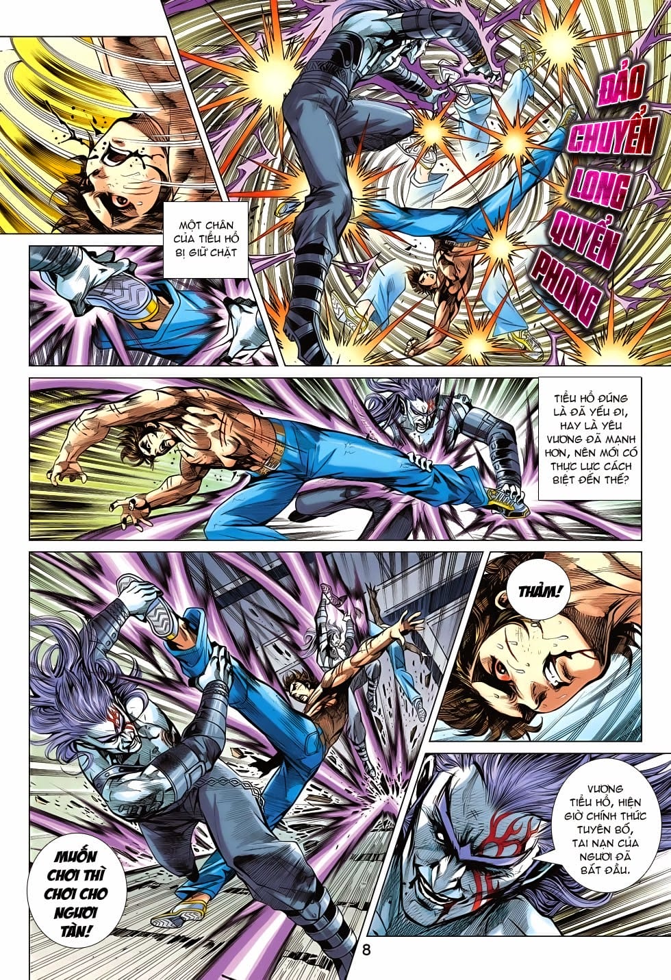 Truyện Tranh Tân Tác Long Hổ Môn trang 4