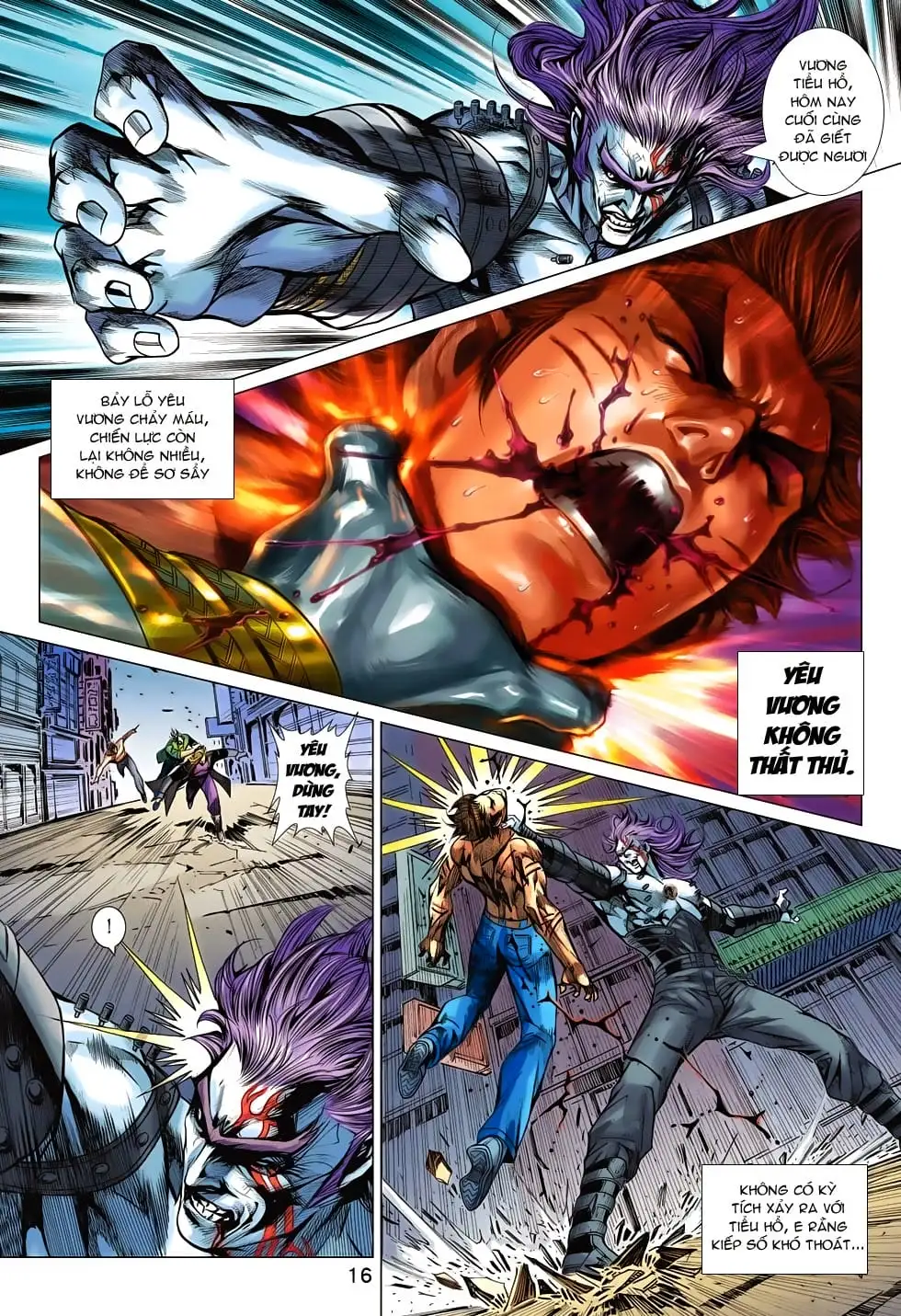 Truyện Tranh Tân Tác Long Hổ Môn trang 4