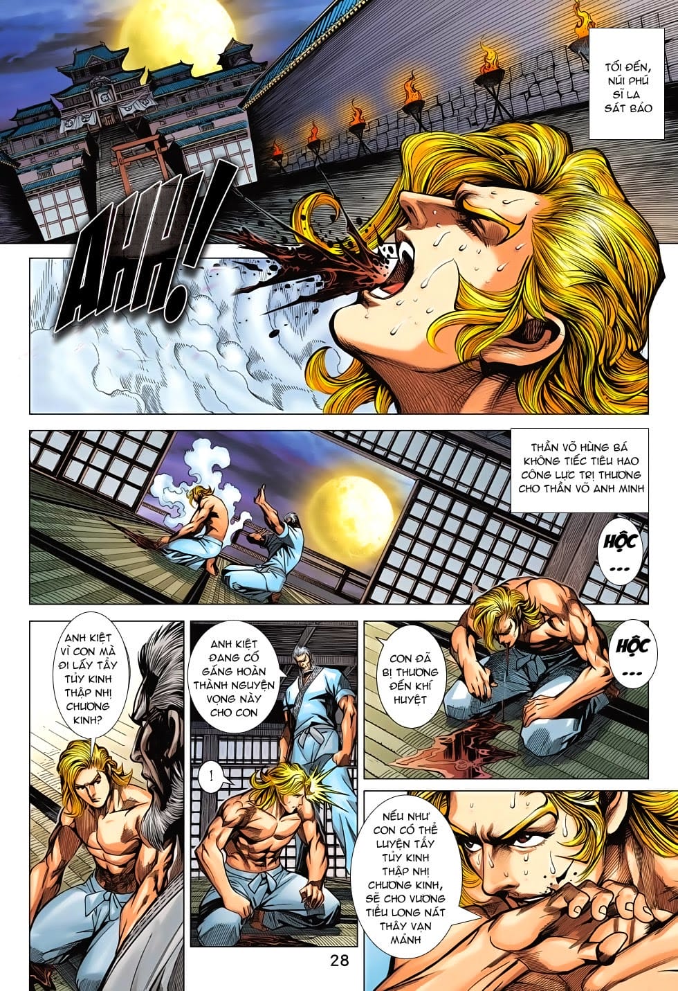 Truyện Tranh Tân Tác Long Hổ Môn trang 4