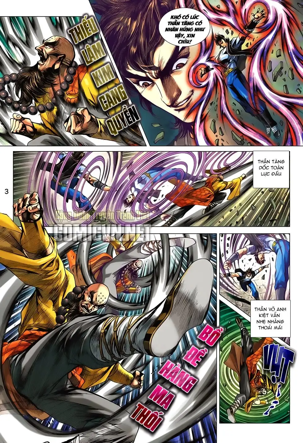 Truyện Tranh Tân Tác Long Hổ Môn trang 4