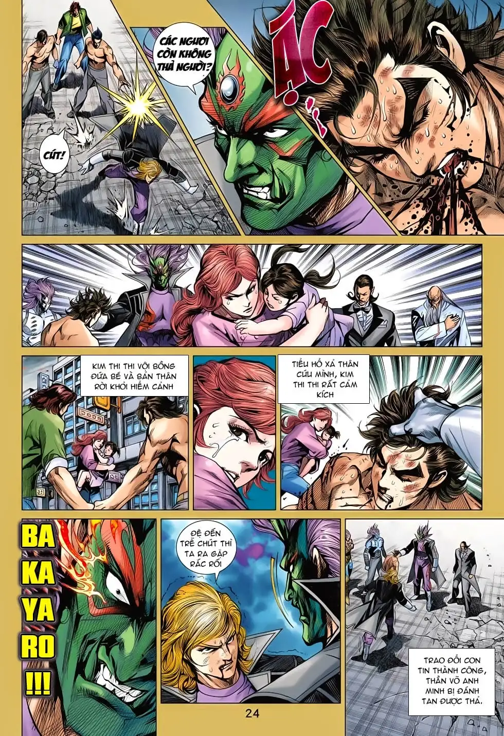 Truyện Tranh Tân Tác Long Hổ Môn trang 4