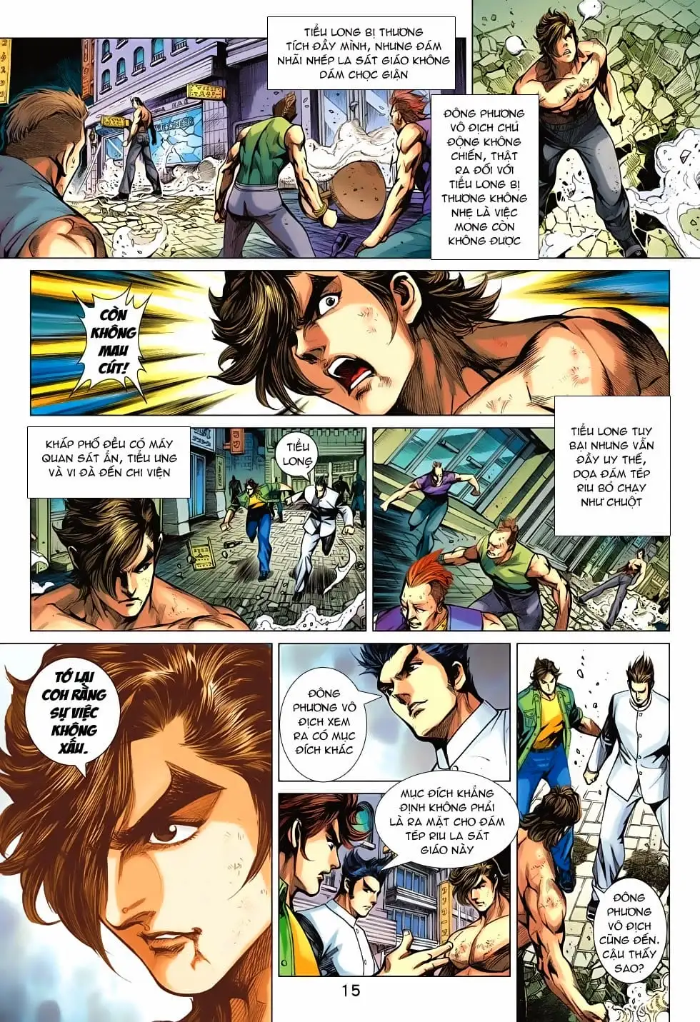 Truyện Tranh Tân Tác Long Hổ Môn trang 4