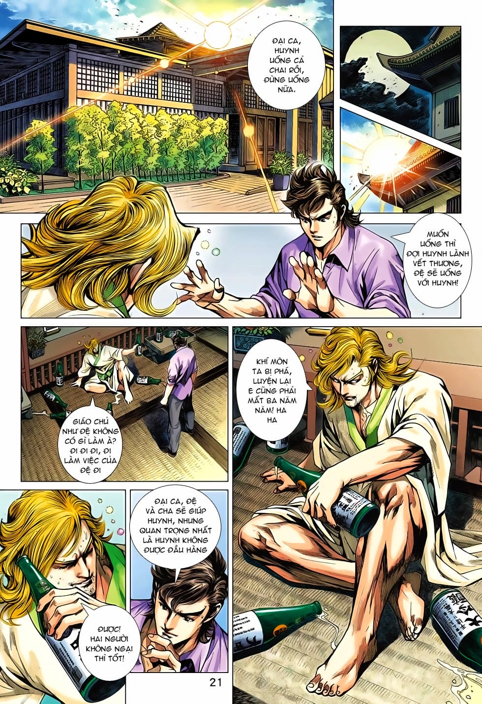 Truyện Tranh Tân Tác Long Hổ Môn trang 4