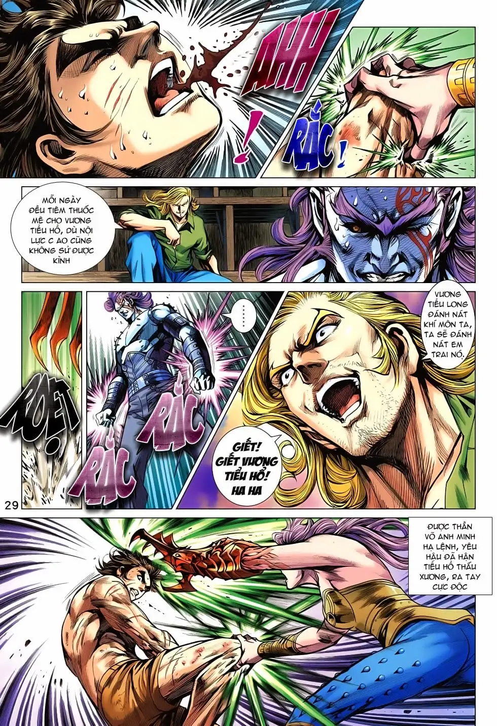 Truyện Tranh Tân Tác Long Hổ Môn trang 4
