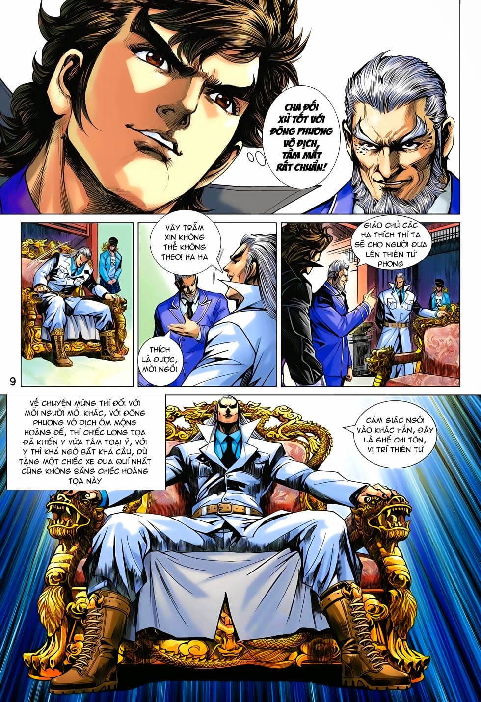 Truyện Tranh Tân Tác Long Hổ Môn trang 4
