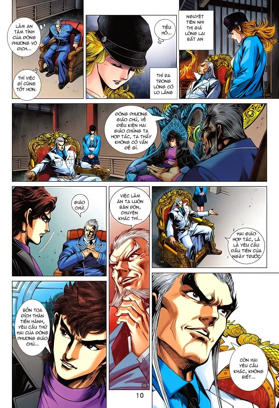 Truyện Tranh Tân Tác Long Hổ Môn trang 4