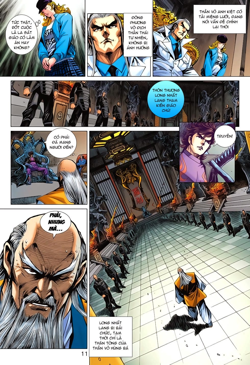 Truyện Tranh Tân Tác Long Hổ Môn trang 4
