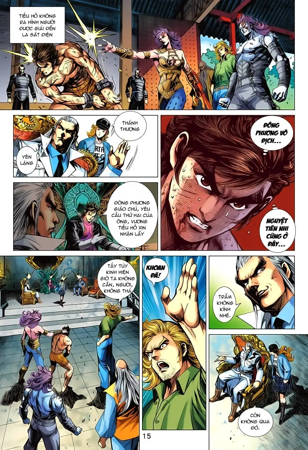 Truyện Tranh Tân Tác Long Hổ Môn trang 4