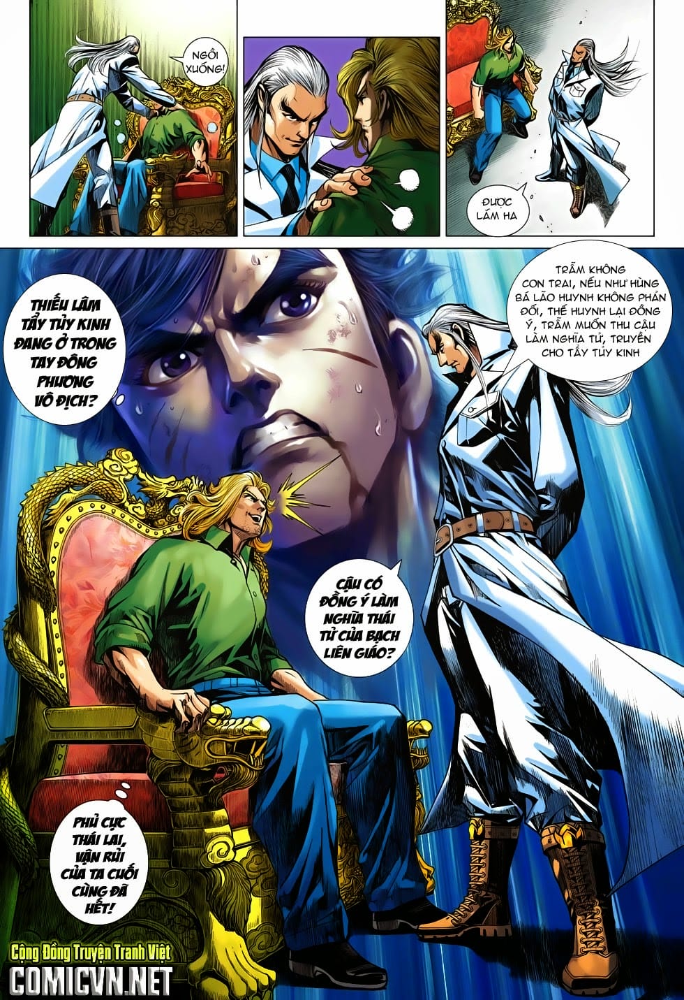 Truyện Tranh Tân Tác Long Hổ Môn trang 4