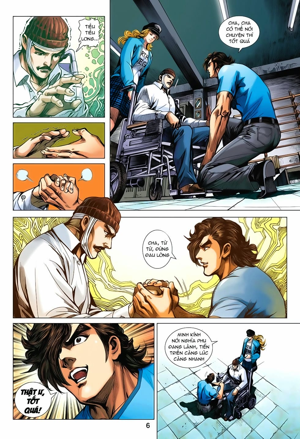 Truyện Tranh Tân Tác Long Hổ Môn trang 4