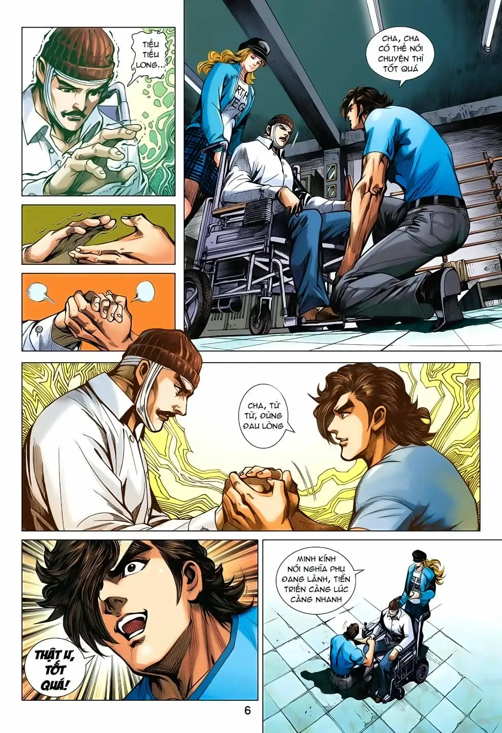 Truyện Tranh Tân Tác Long Hổ Môn trang 4