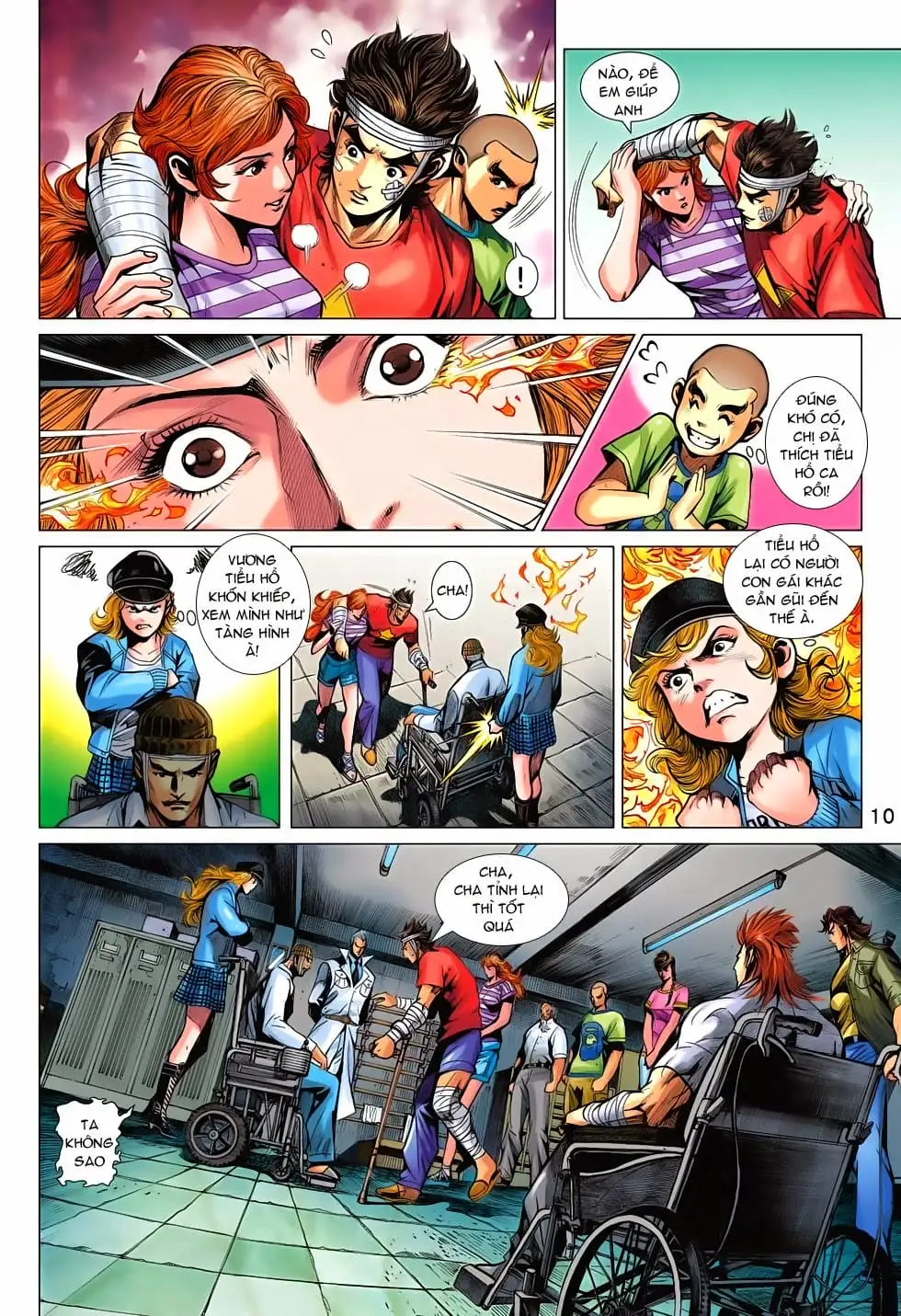 Truyện Tranh Tân Tác Long Hổ Môn trang 4