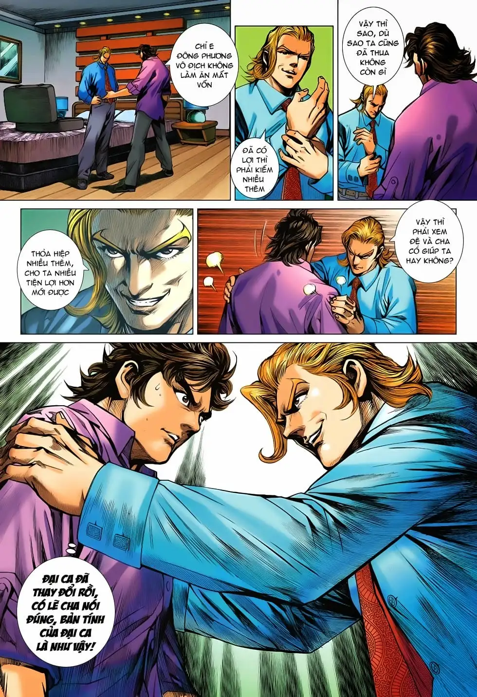 Truyện Tranh Tân Tác Long Hổ Môn trang 4