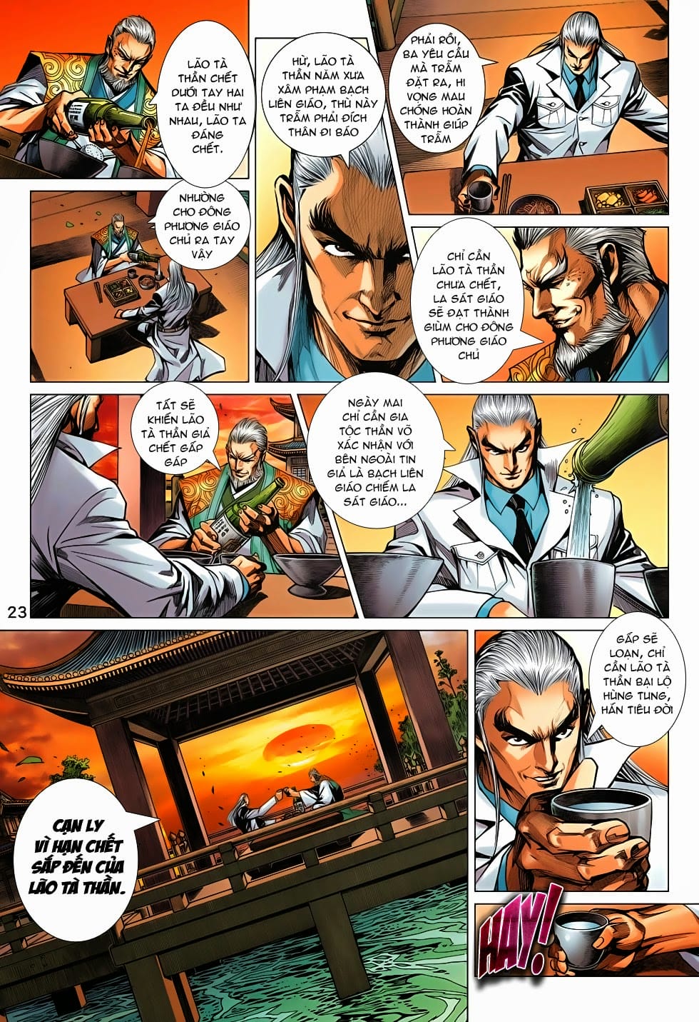 Truyện Tranh Tân Tác Long Hổ Môn trang 4