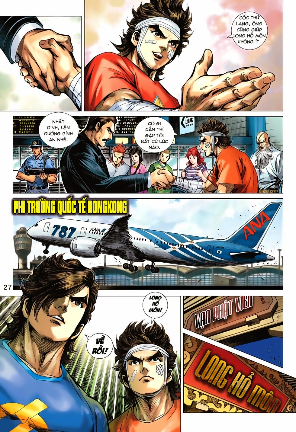 Truyện Tranh Tân Tác Long Hổ Môn trang 4