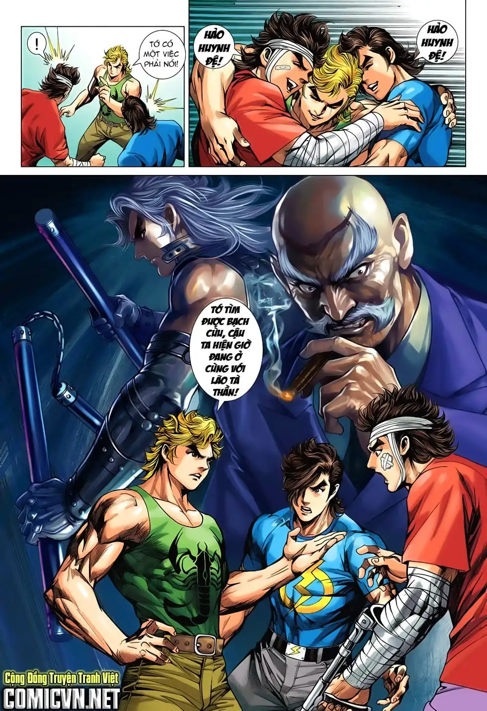 Truyện Tranh Tân Tác Long Hổ Môn trang 4