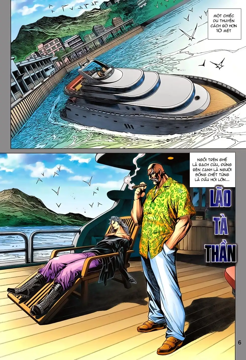 Truyện Tranh Tân Tác Long Hổ Môn trang 4