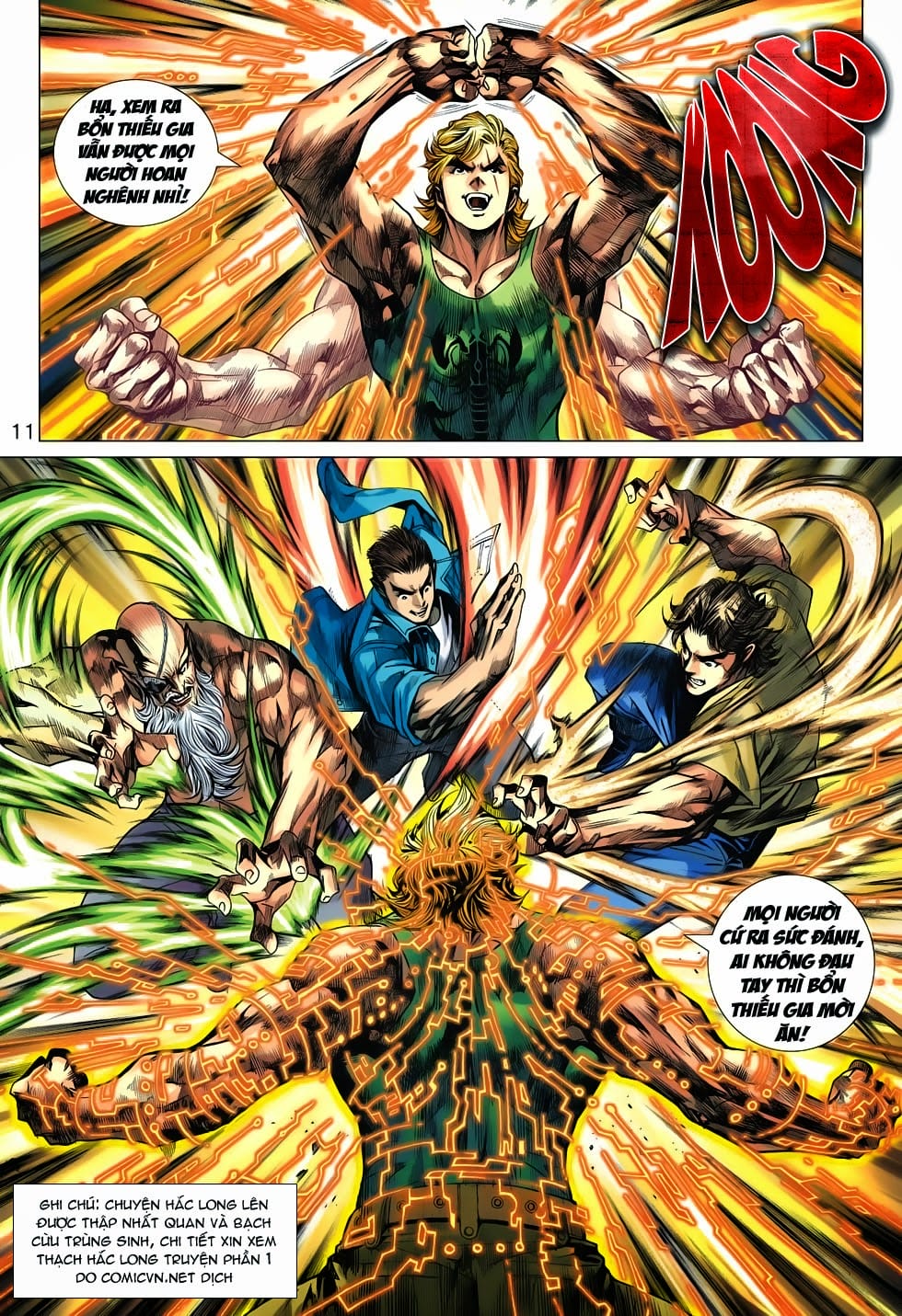 Truyện Tranh Tân Tác Long Hổ Môn trang 4
