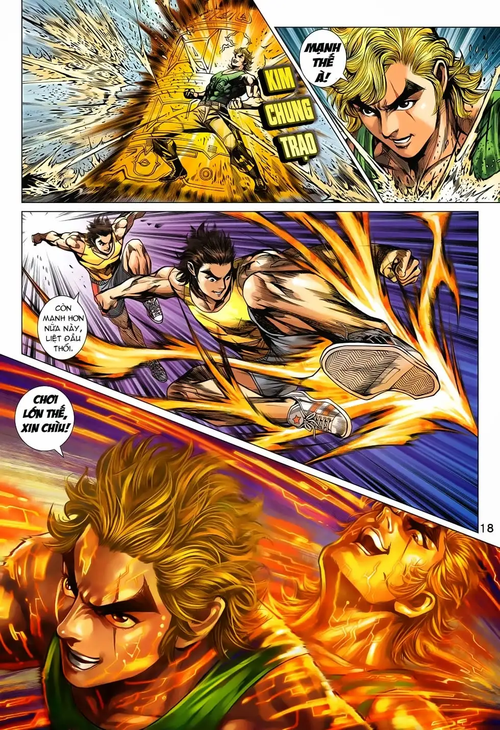 Truyện Tranh Tân Tác Long Hổ Môn trang 4