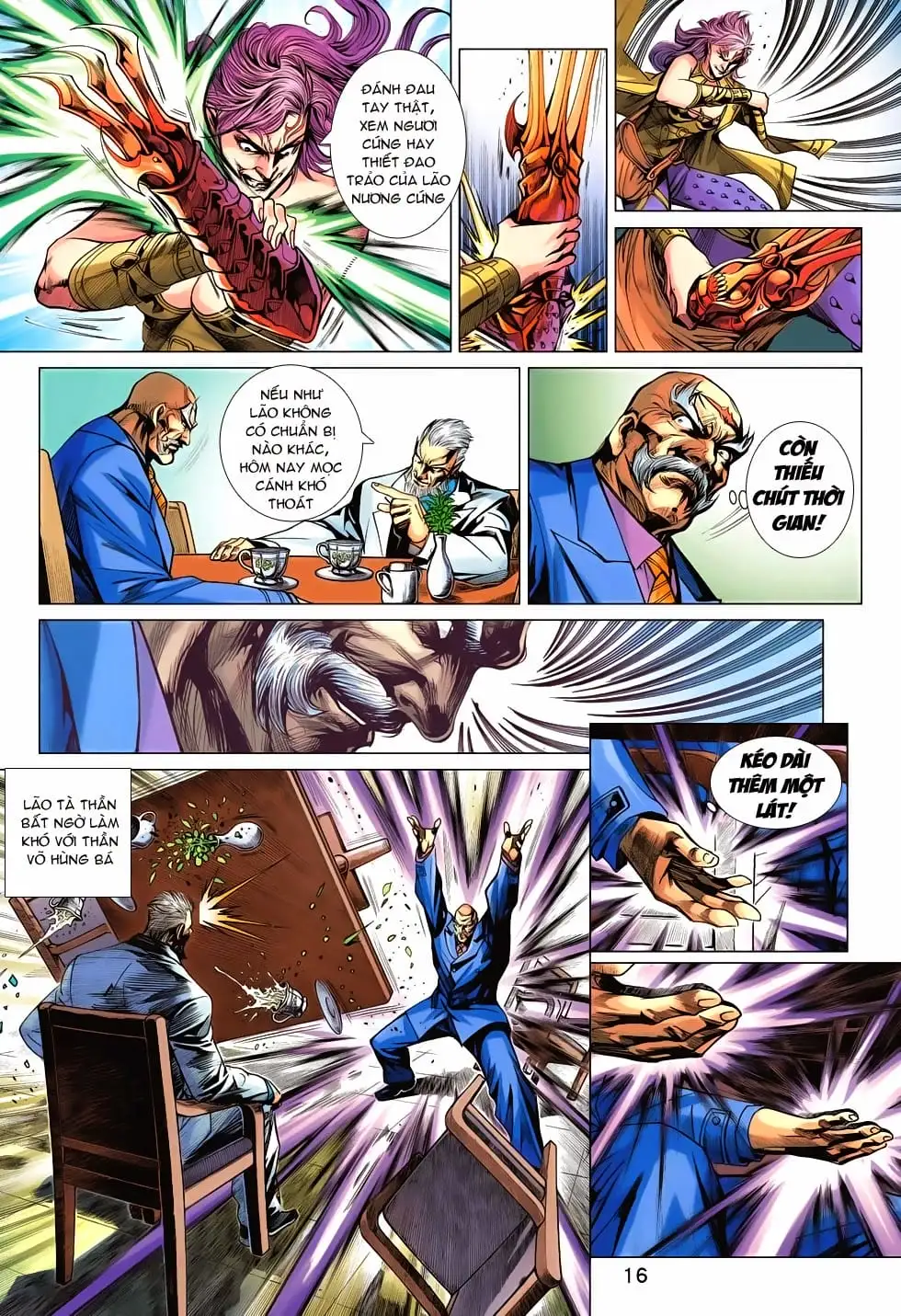 Truyện Tranh Tân Tác Long Hổ Môn trang 4