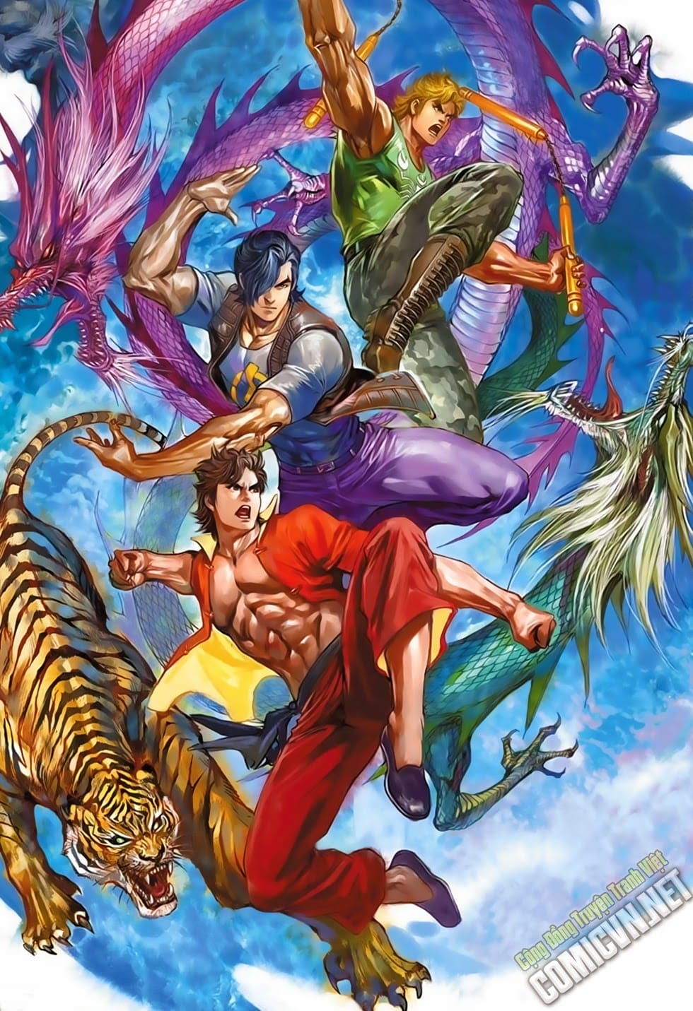 Truyện Tranh Tân Tác Long Hổ Môn trang 4