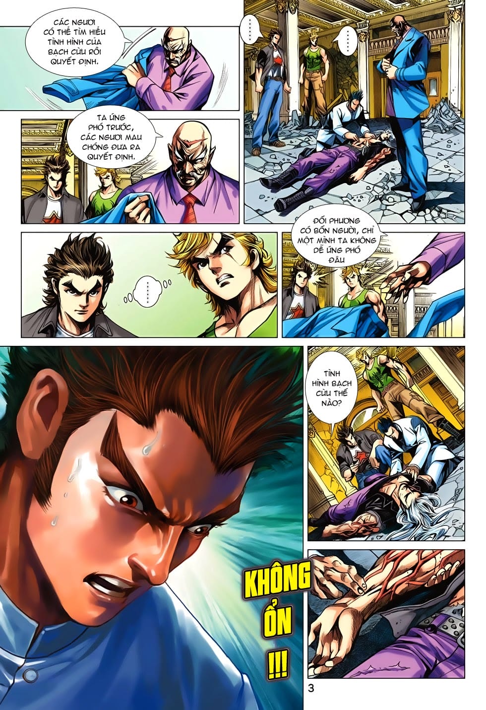 Truyện Tranh Tân Tác Long Hổ Môn trang 4