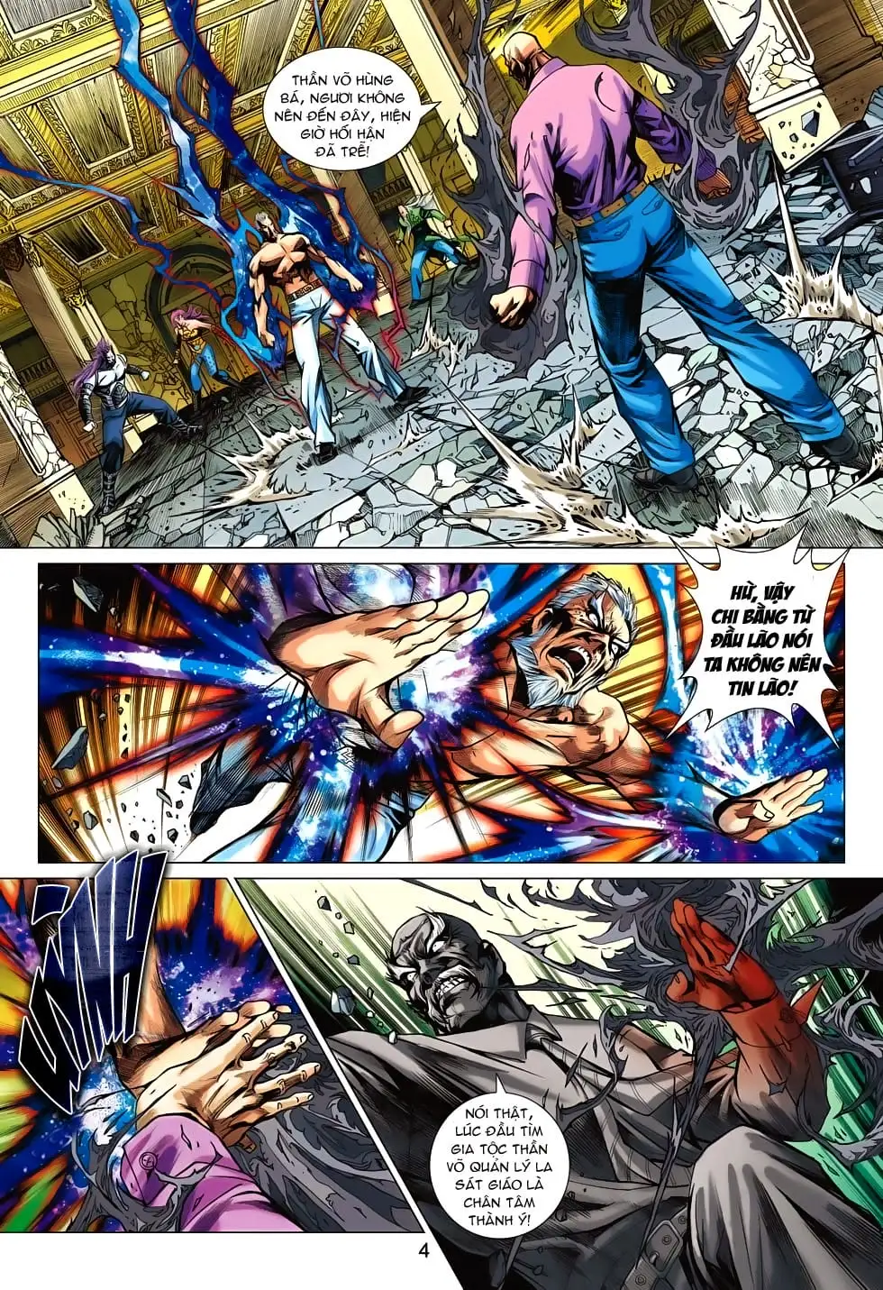 Truyện Tranh Tân Tác Long Hổ Môn trang 4